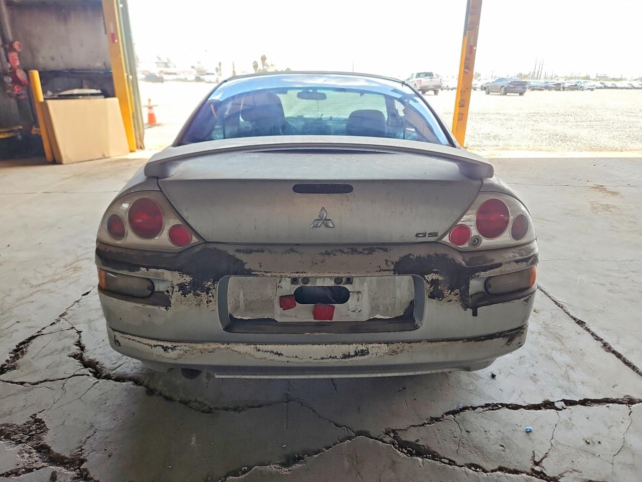 2002 Mitsubishi Eclipse Gs Silver vin: 4A3AC44G32E095750