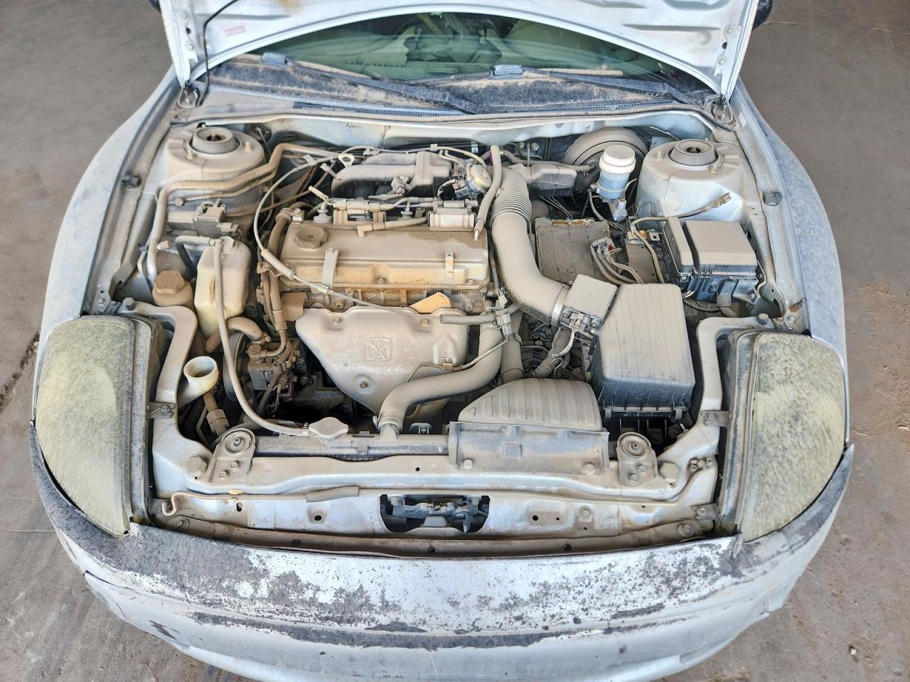 2002 Mitsubishi Eclipse Gs Silver vin: 4A3AC44G32E095750