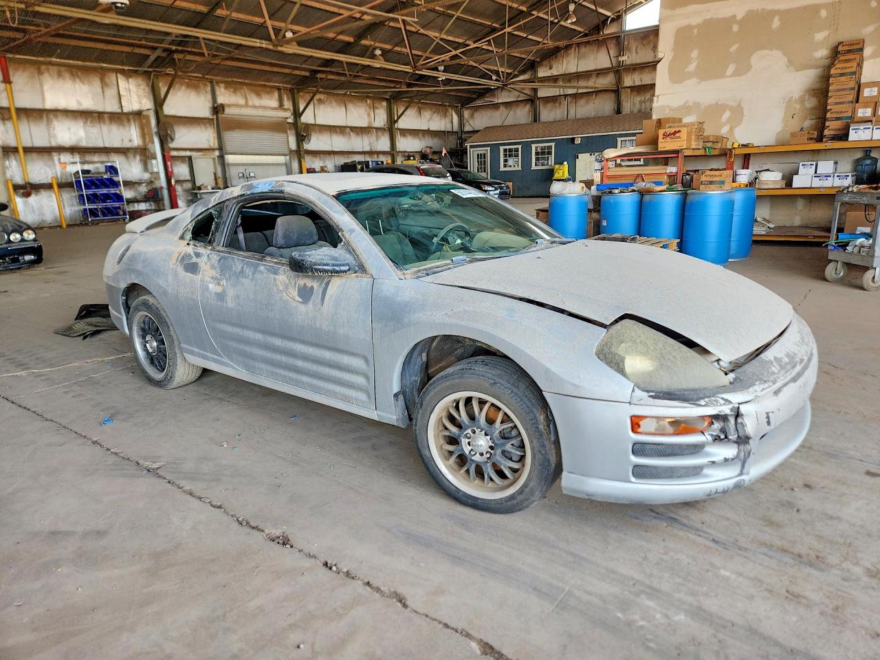 2002 Mitsubishi Eclipse Gs Silver vin: 4A3AC44G32E095750