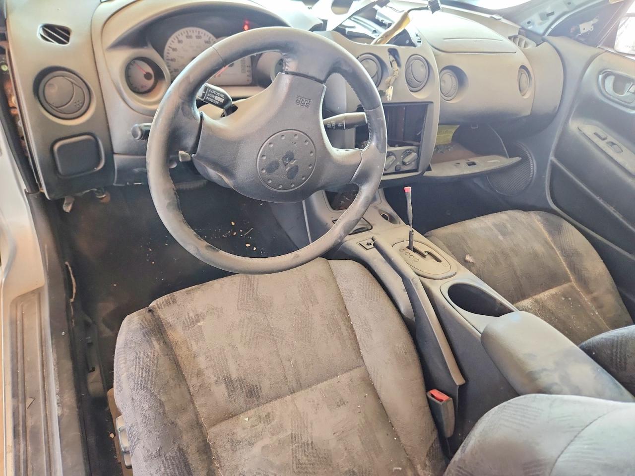 2002 Mitsubishi Eclipse Gs Silver vin: 4A3AC44G32E095750