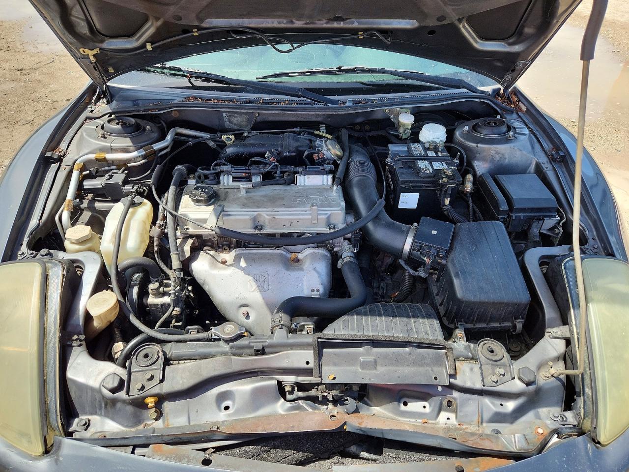 2002 Mitsubishi Eclipse Gs Gray vin: 4A3AC44G42E013444