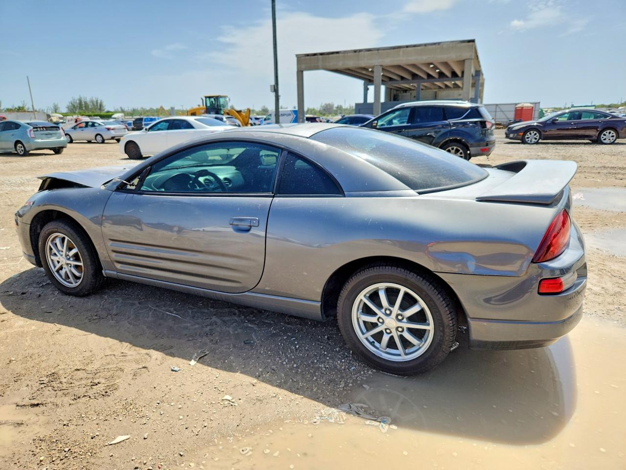 2002 Mitsubishi Eclipse Gs Gray vin: 4A3AC44G42E013444