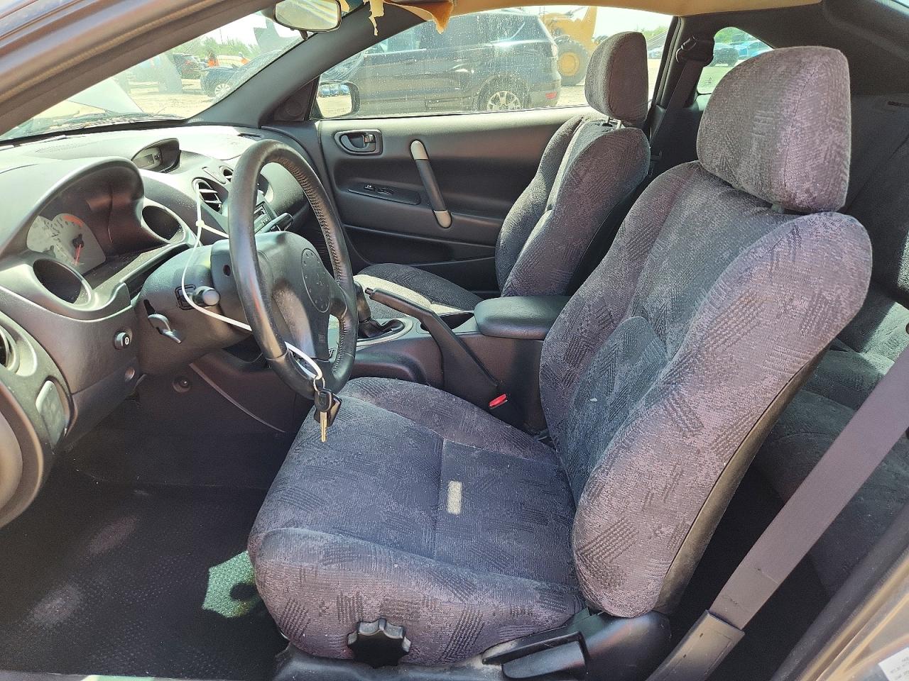 2002 Mitsubishi Eclipse Gs Gray vin: 4A3AC44G42E013444