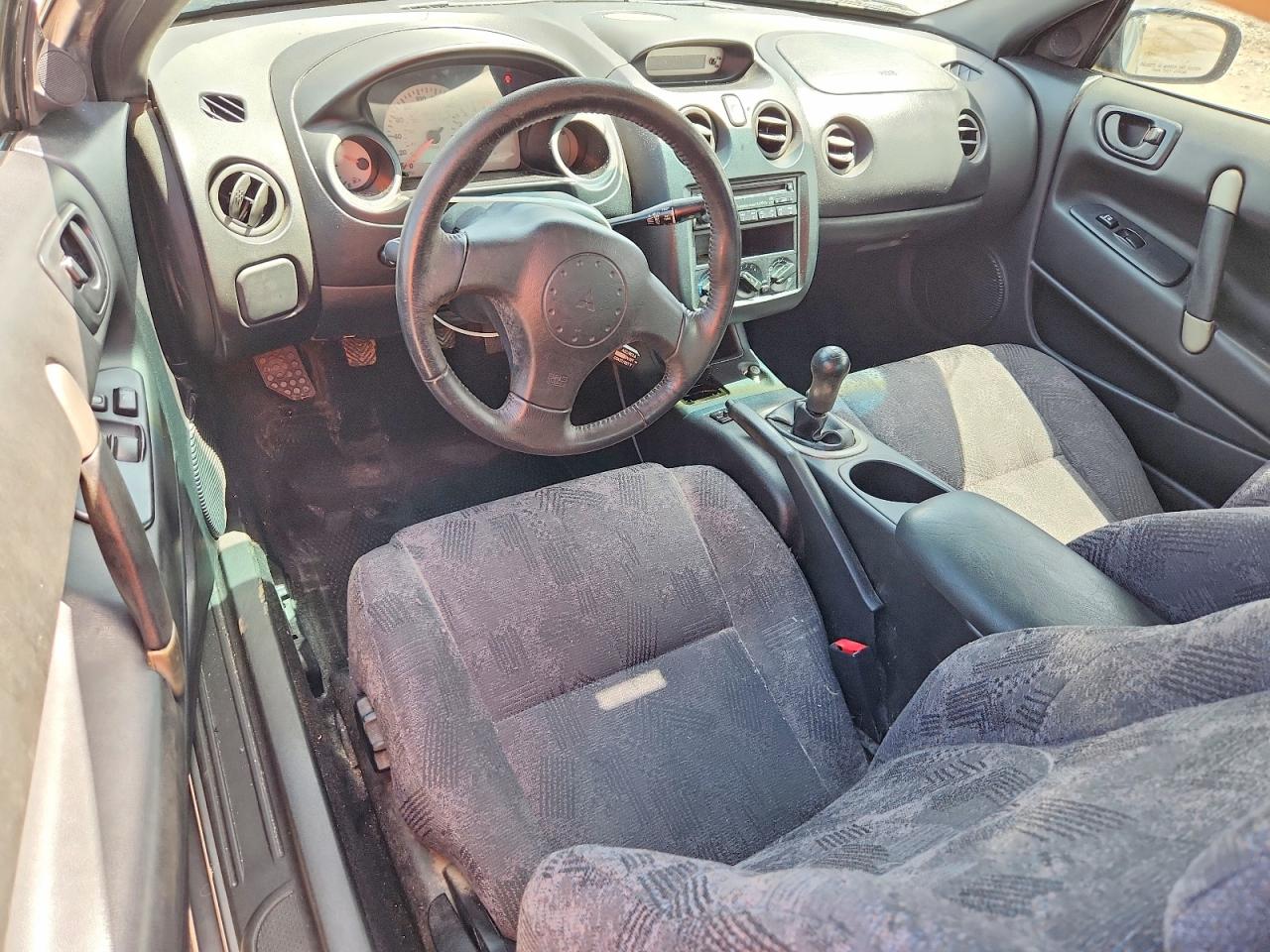 2002 Mitsubishi Eclipse Gs Gray vin: 4A3AC44G42E013444