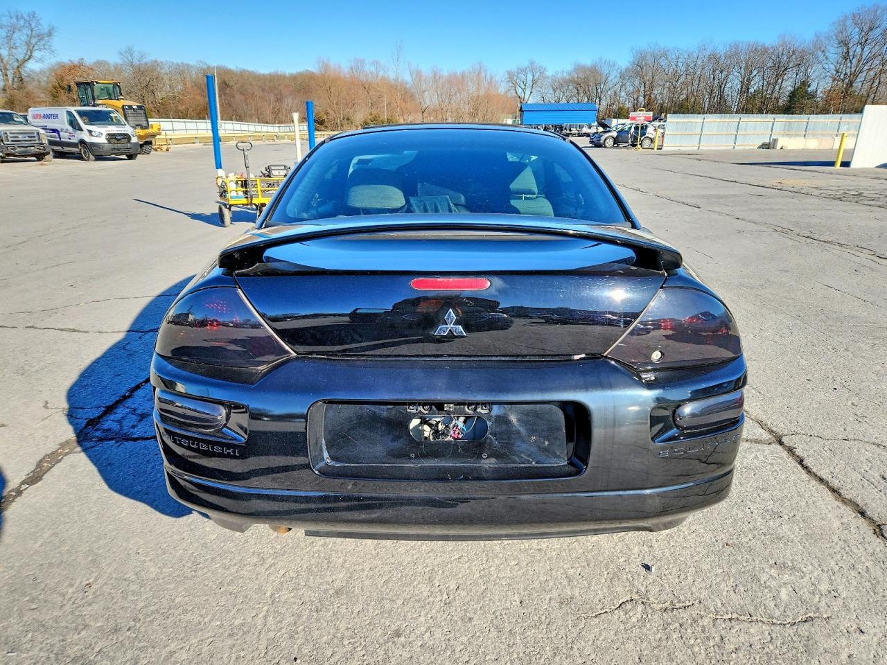2003 Mitsubishi Eclipse Gs Black vin: 4A3AC44G63E073291