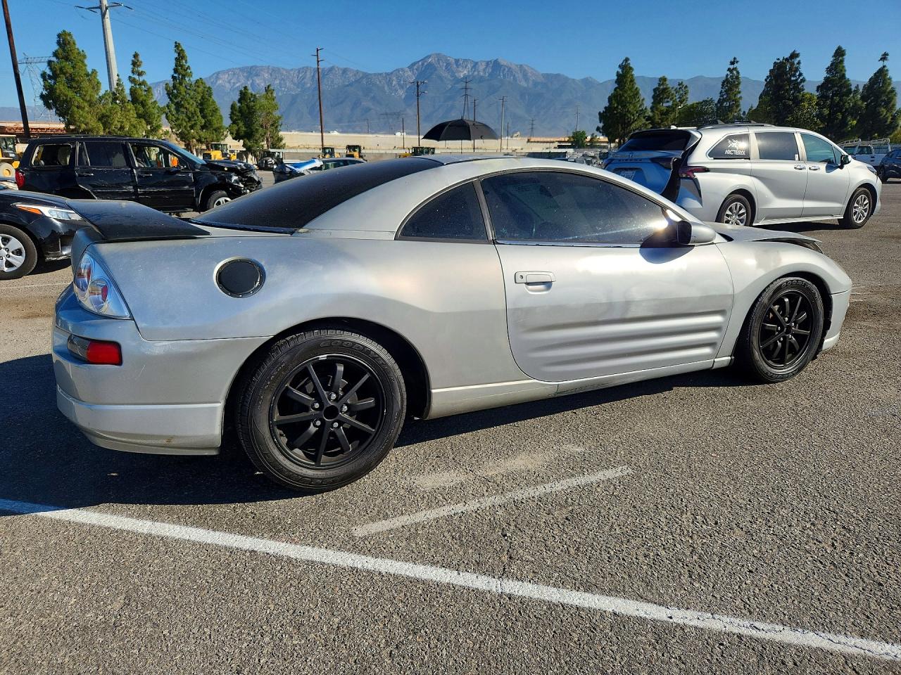 2000 Mitsubishi Eclipse Gs Silver vin: 4A3AC44G6YE043781