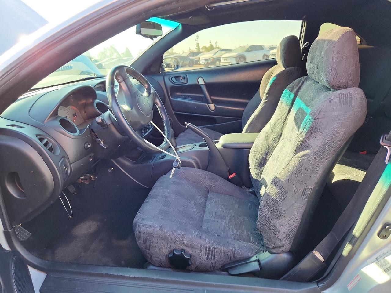 2000 Mitsubishi Eclipse Gs Silver vin: 4A3AC44G6YE043781