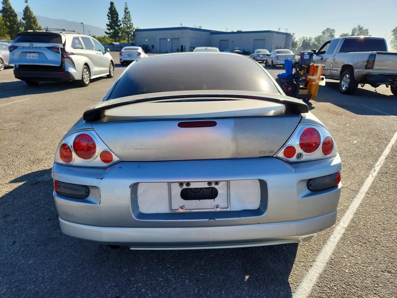 2000 Mitsubishi Eclipse Gs Silver vin: 4A3AC44G6YE043781