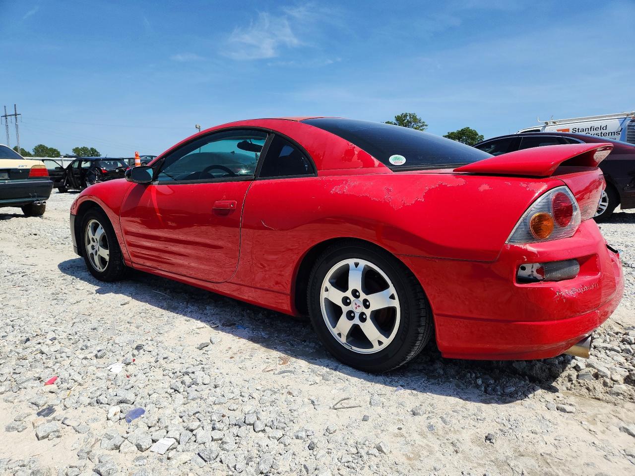 2003 Mitsubishi Eclipse Gs Red vin: 4A3AC44G73E059156