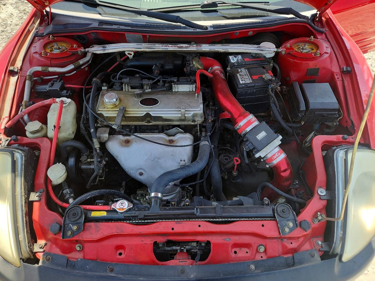 2003 Mitsubishi Eclipse Gs Red vin: 4A3AC44G73E059156