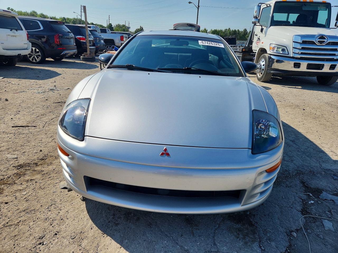2001 Mitsubishi Eclipse Gs Silver vin: 4A3AC44G81E159327