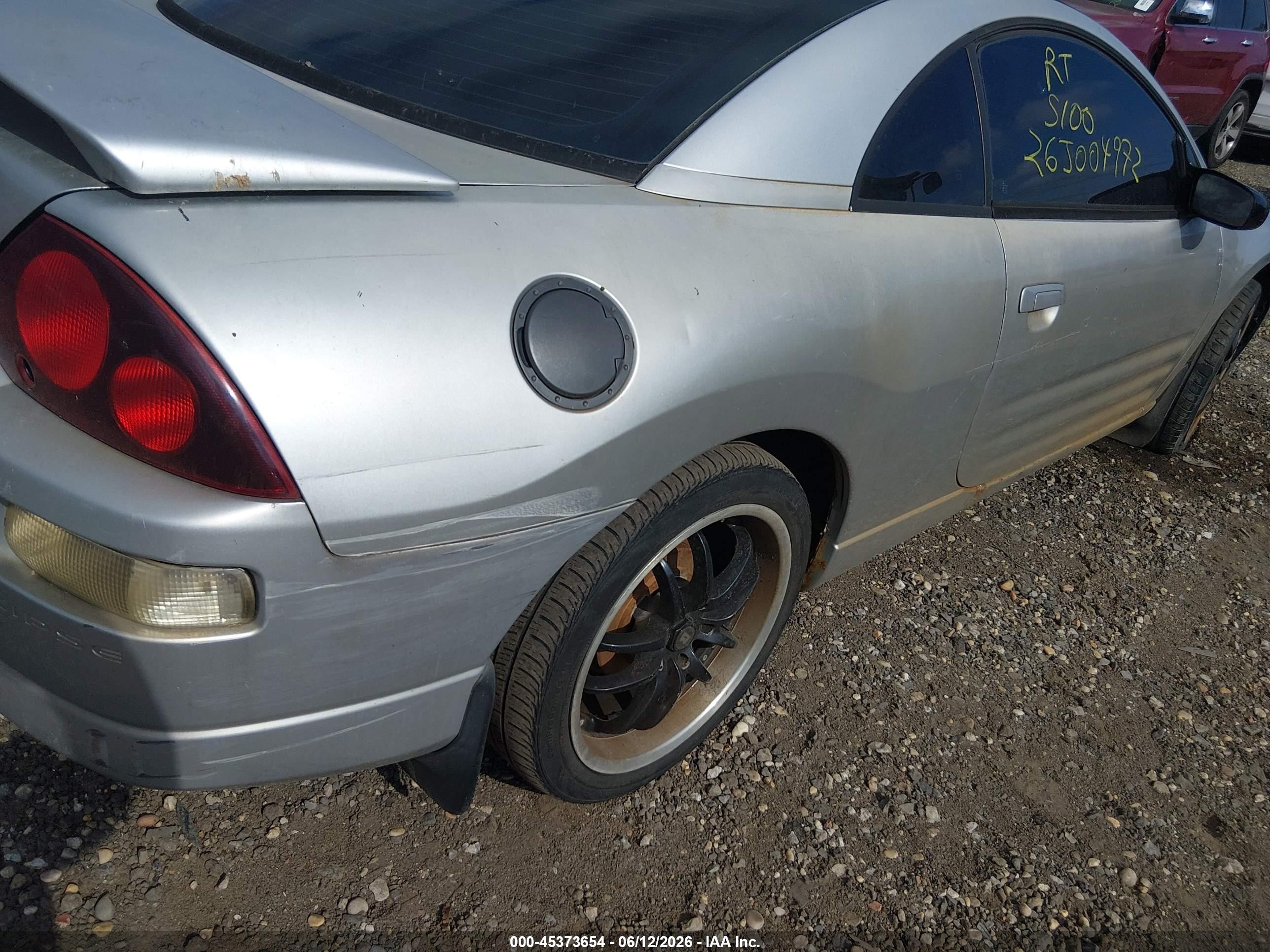2003 Mitsubishi Eclipse Gs Gray vin: 4A3AC44G83E029020