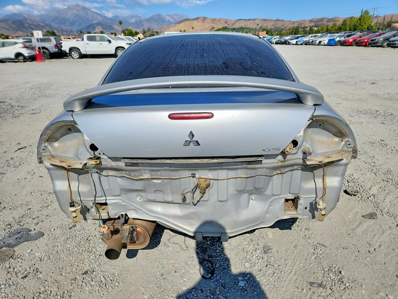 2005 Mitsubishi Eclipse Gs Silver vin: 4A3AC44G85E026590