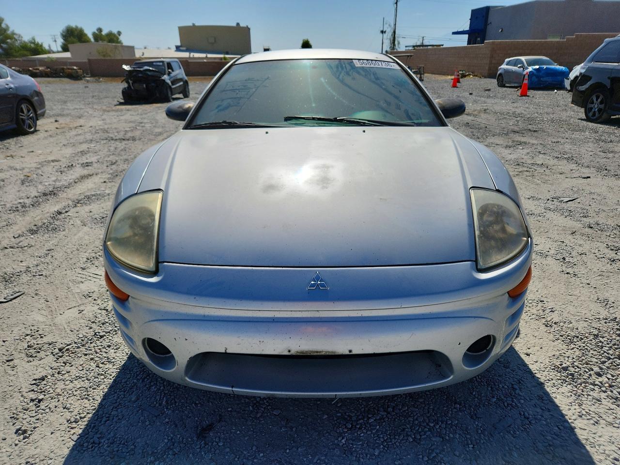 2005 Mitsubishi Eclipse Gs Silver vin: 4A3AC44G85E026590