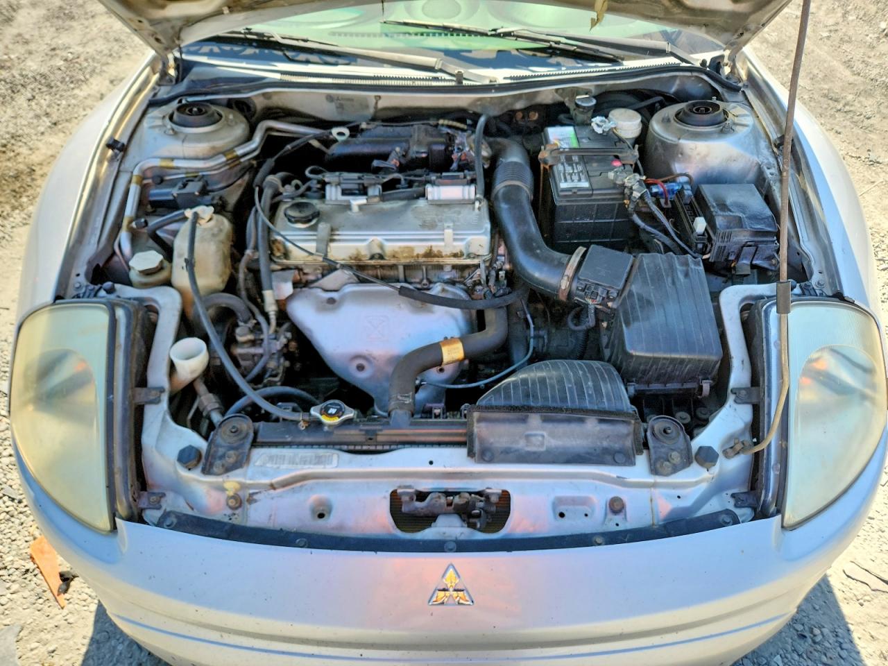2005 Mitsubishi Eclipse Gs Silver vin: 4A3AC44G85E026590