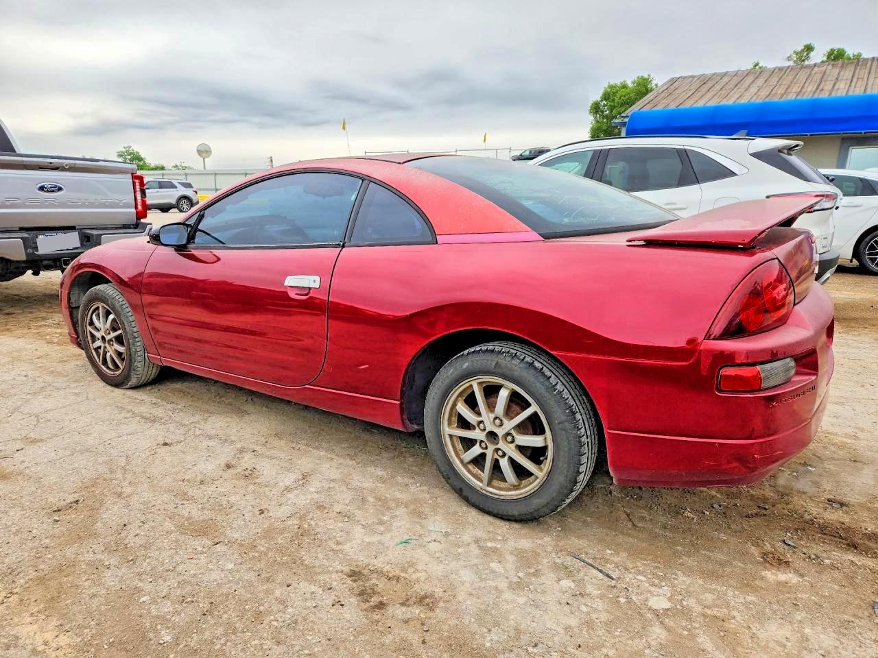 2000 Mitsubishi Eclipse Gs Burgundy vin: 4A3AC44G8YE023614