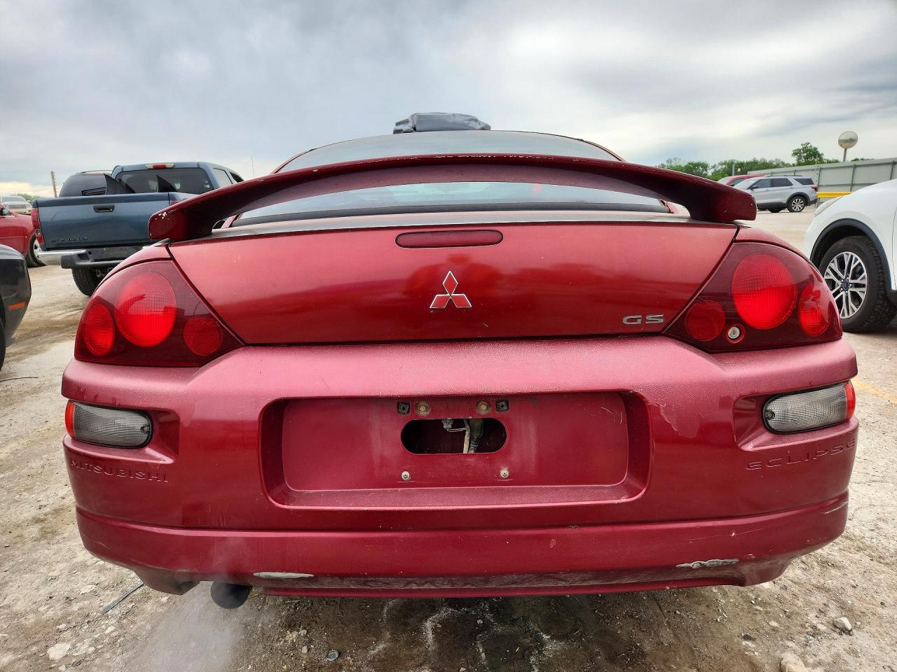2000 Mitsubishi Eclipse Gs Burgundy vin: 4A3AC44G8YE023614