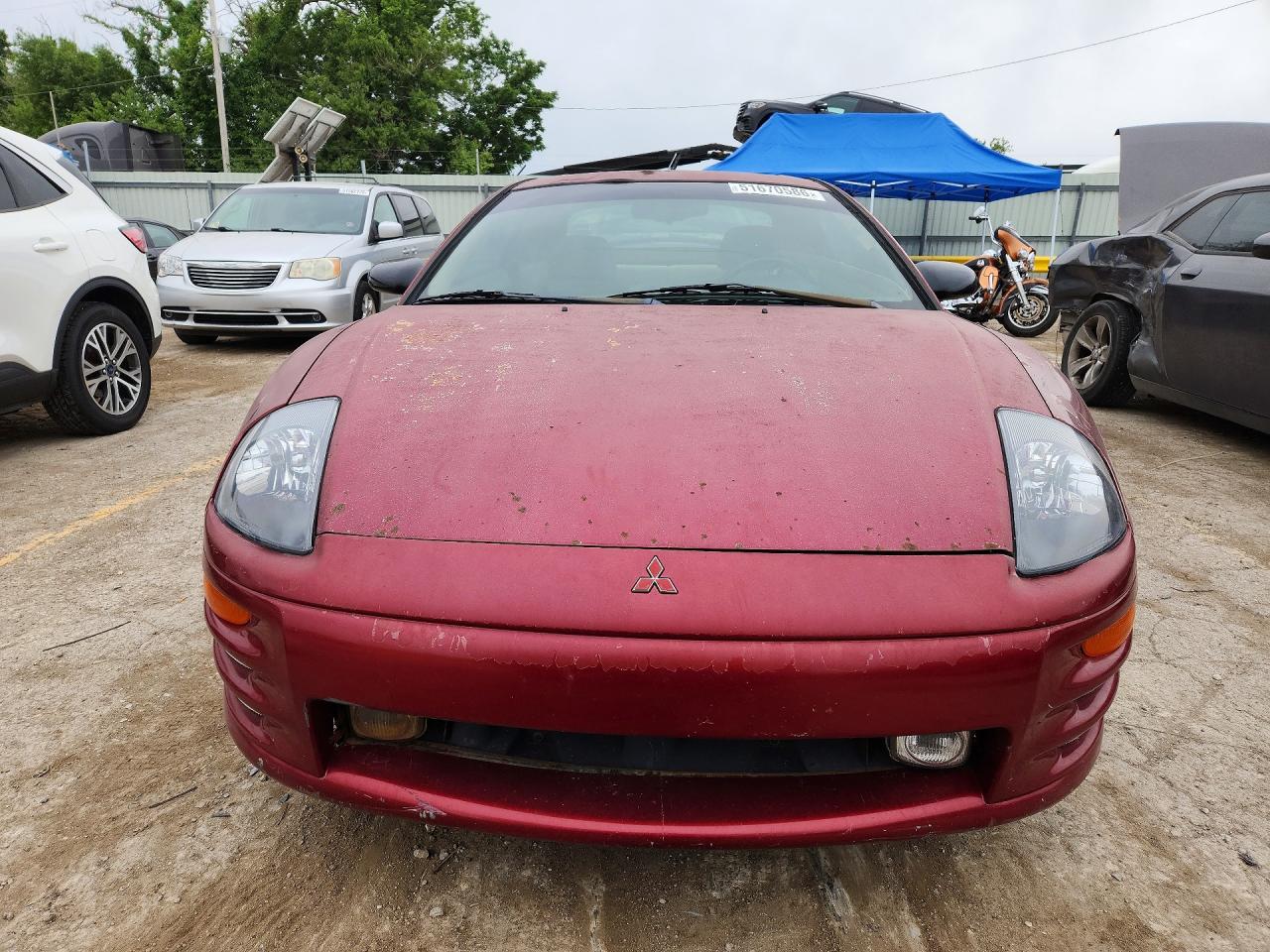 2000 Mitsubishi Eclipse Gs Burgundy vin: 4A3AC44G8YE023614