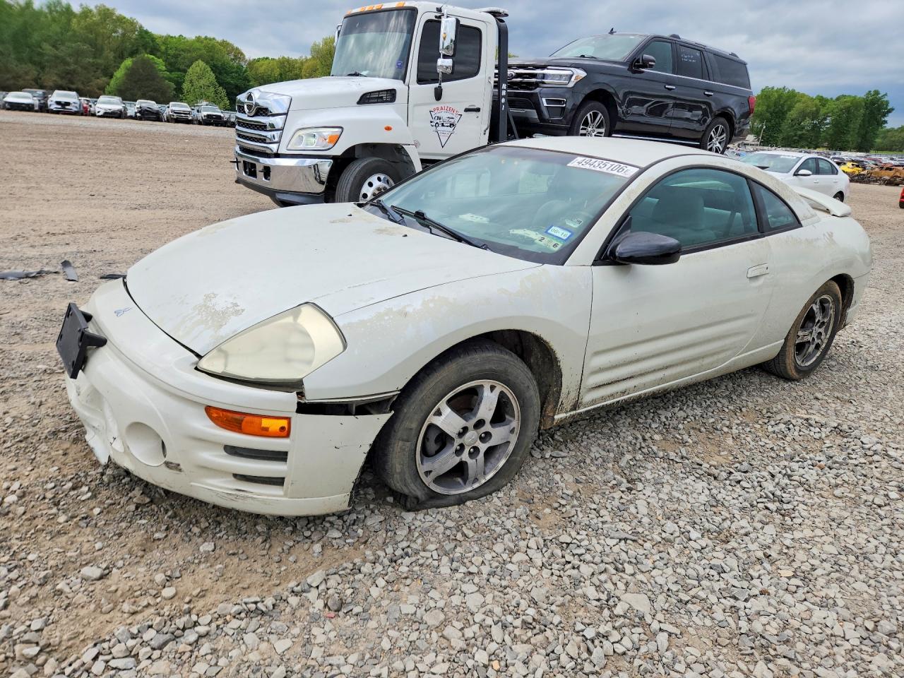 2003 Mitsubishi Eclipse Gs Beige vin: 4A3AC44G93E099500