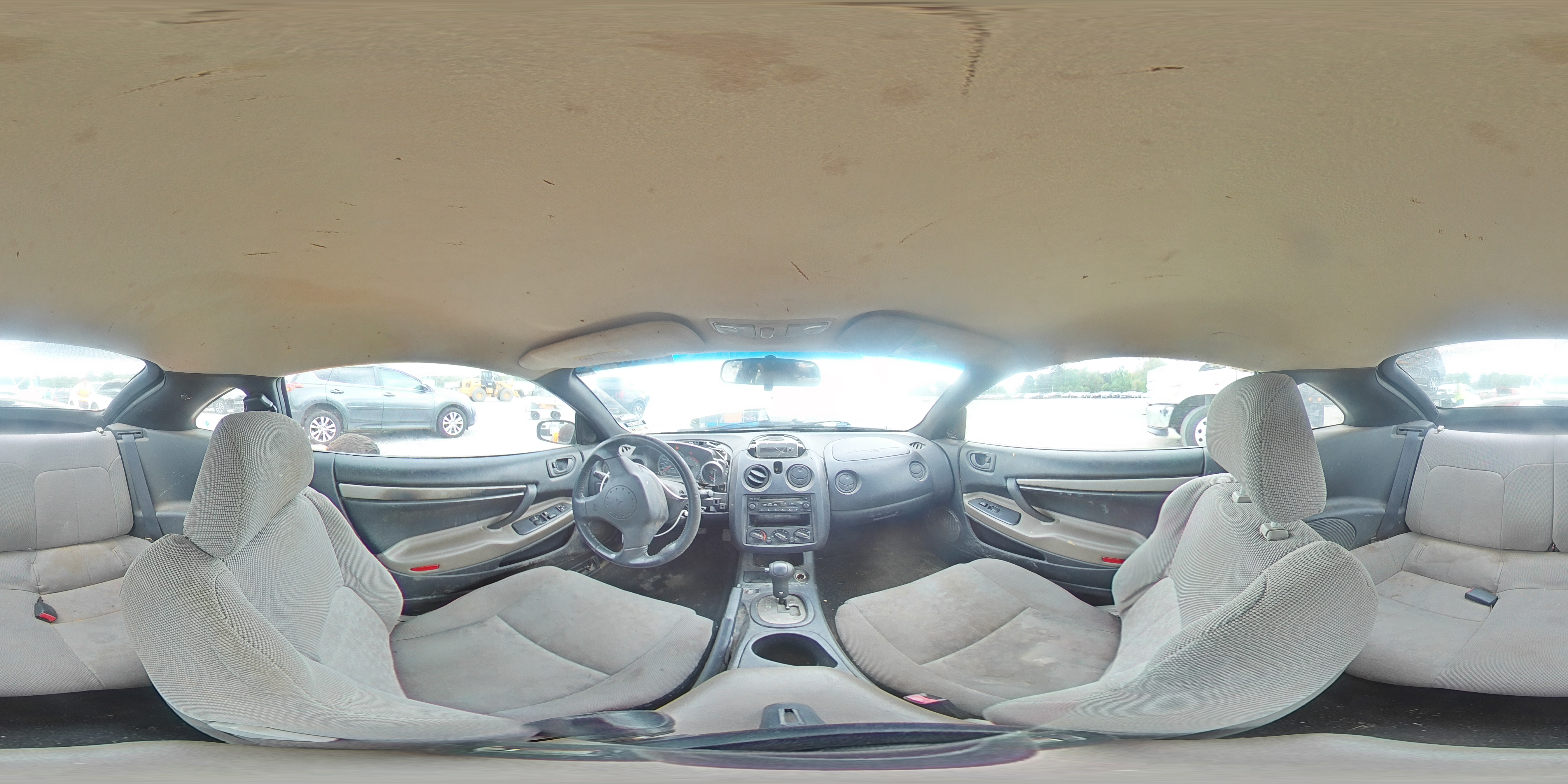 2003 Mitsubishi Eclipse Gs Beige vin: 4A3AC44G93E099500
