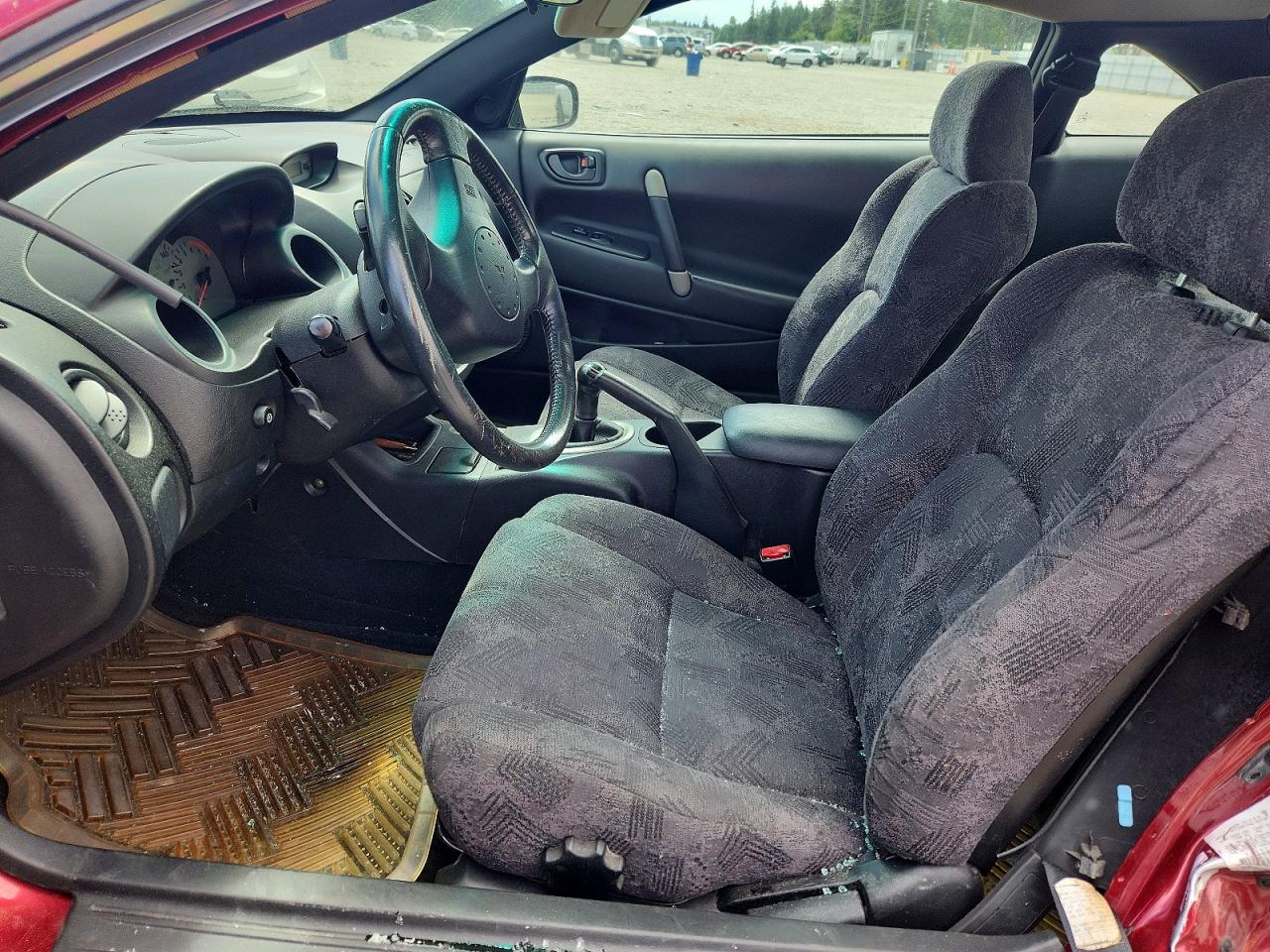 2002 Mitsubishi Eclipse Gs Red vin: 4A3AC44GX2E066858