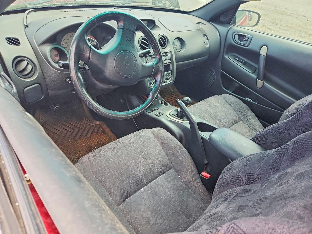 2002 Mitsubishi Eclipse Gs Red vin: 4A3AC44GX2E066858