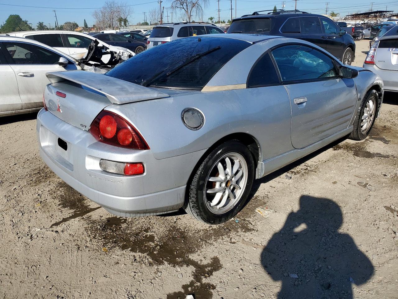 2001 Mitsubishi Eclipse Gt Silver vin: 4A3AC54H21E174064