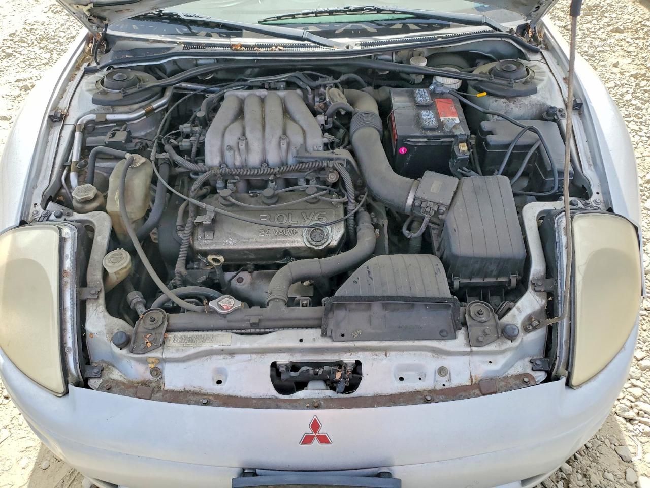 2001 Mitsubishi Eclipse Gt Серебряный vin: 4A3AC54HX1E107258