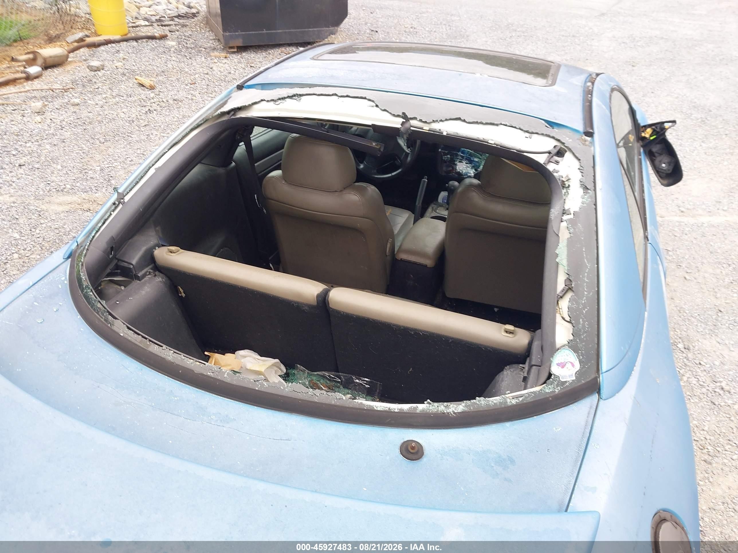 2003 Mitsubishi Eclipse Gts Blue vin: 4A3AC74H13E077761