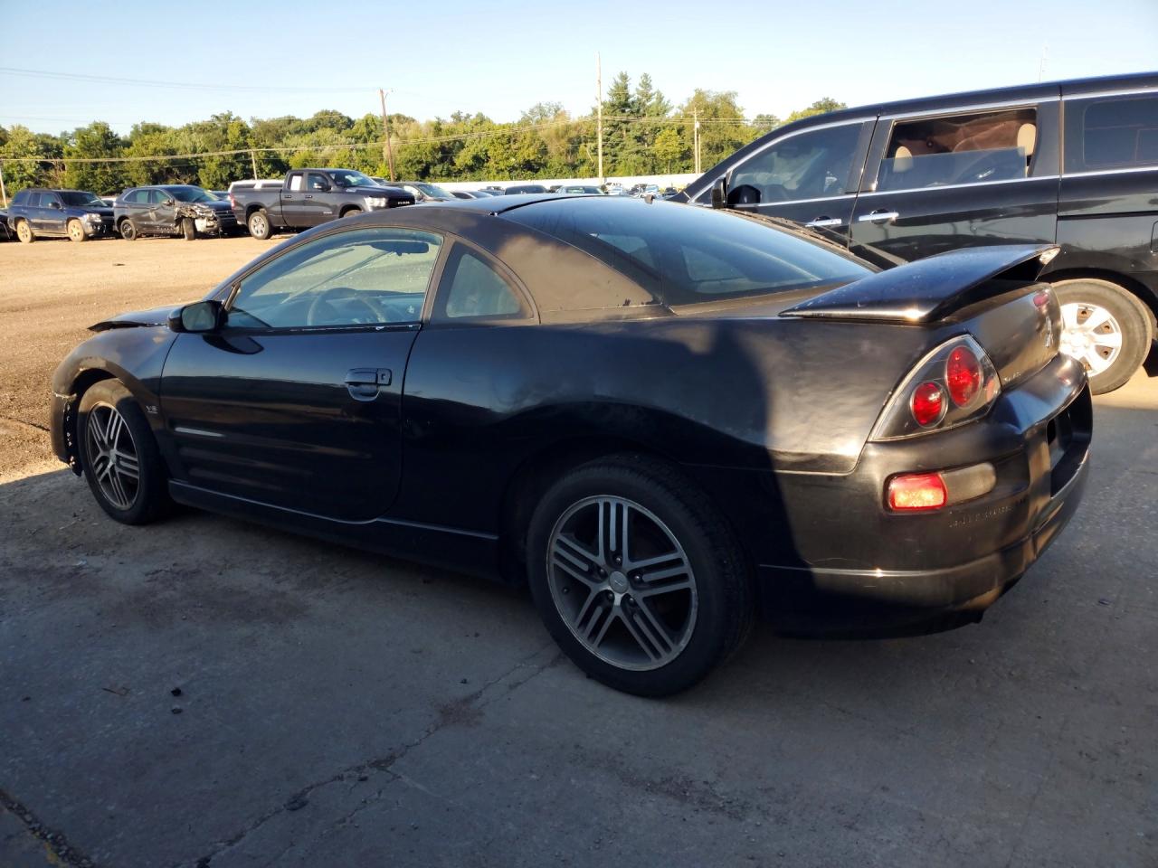 2005 Mitsubishi Eclipse Gts Black vin: 4A3AC74H65E024878