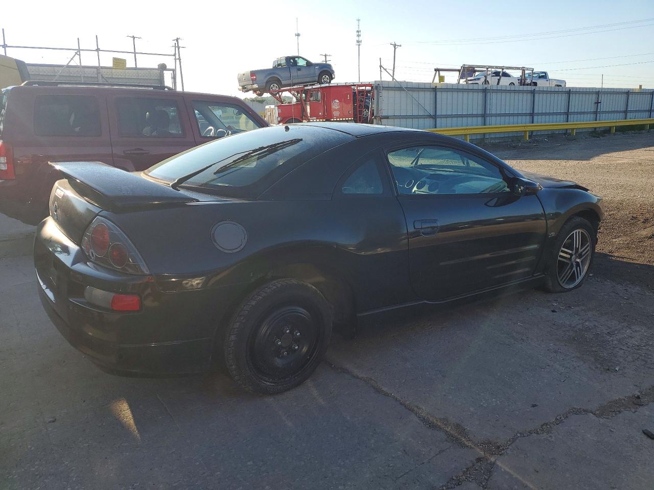 2005 Mitsubishi Eclipse Gts Black vin: 4A3AC74H65E024878