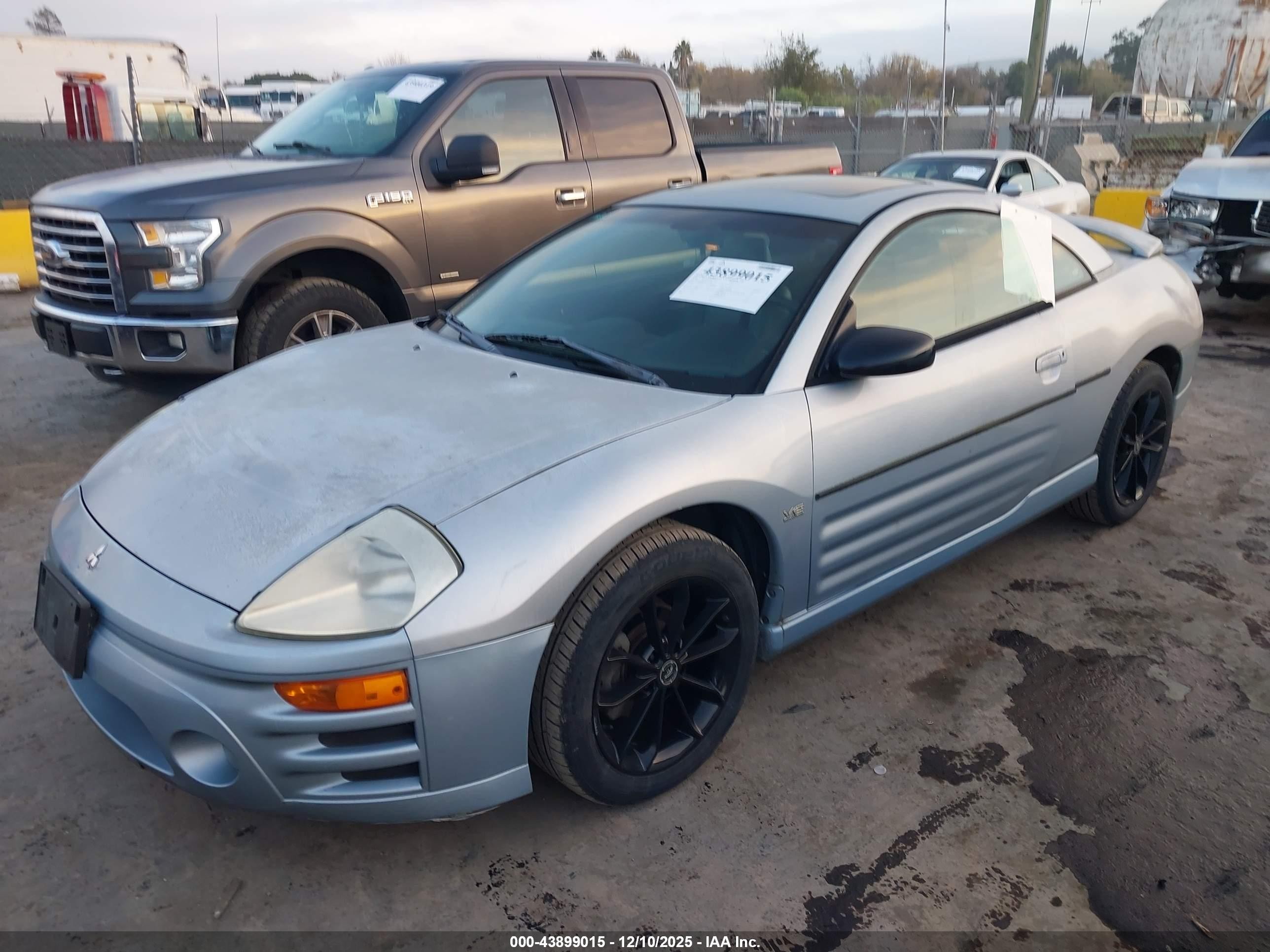 2003 Mitsubishi Eclipse Gts Blue vin: 4A3AC74H73E164452