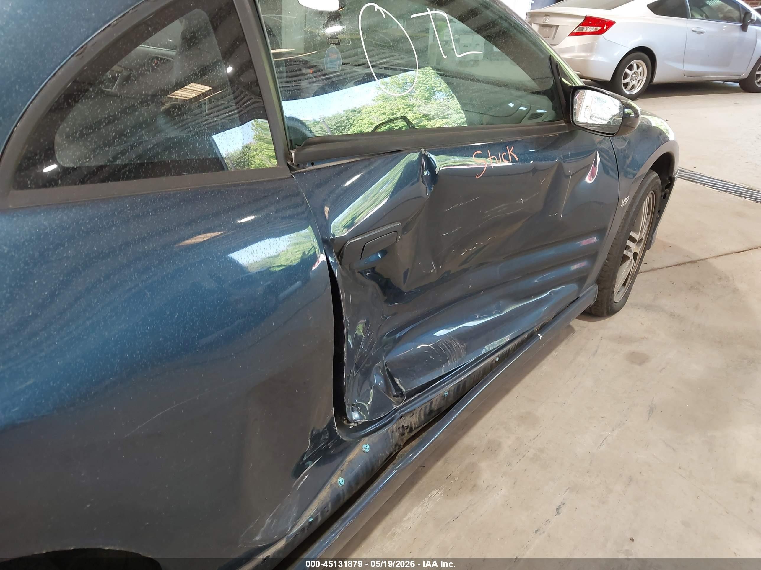 2004 Mitsubishi Eclipse Gts Blue vin: 4A3AC74H84E121921