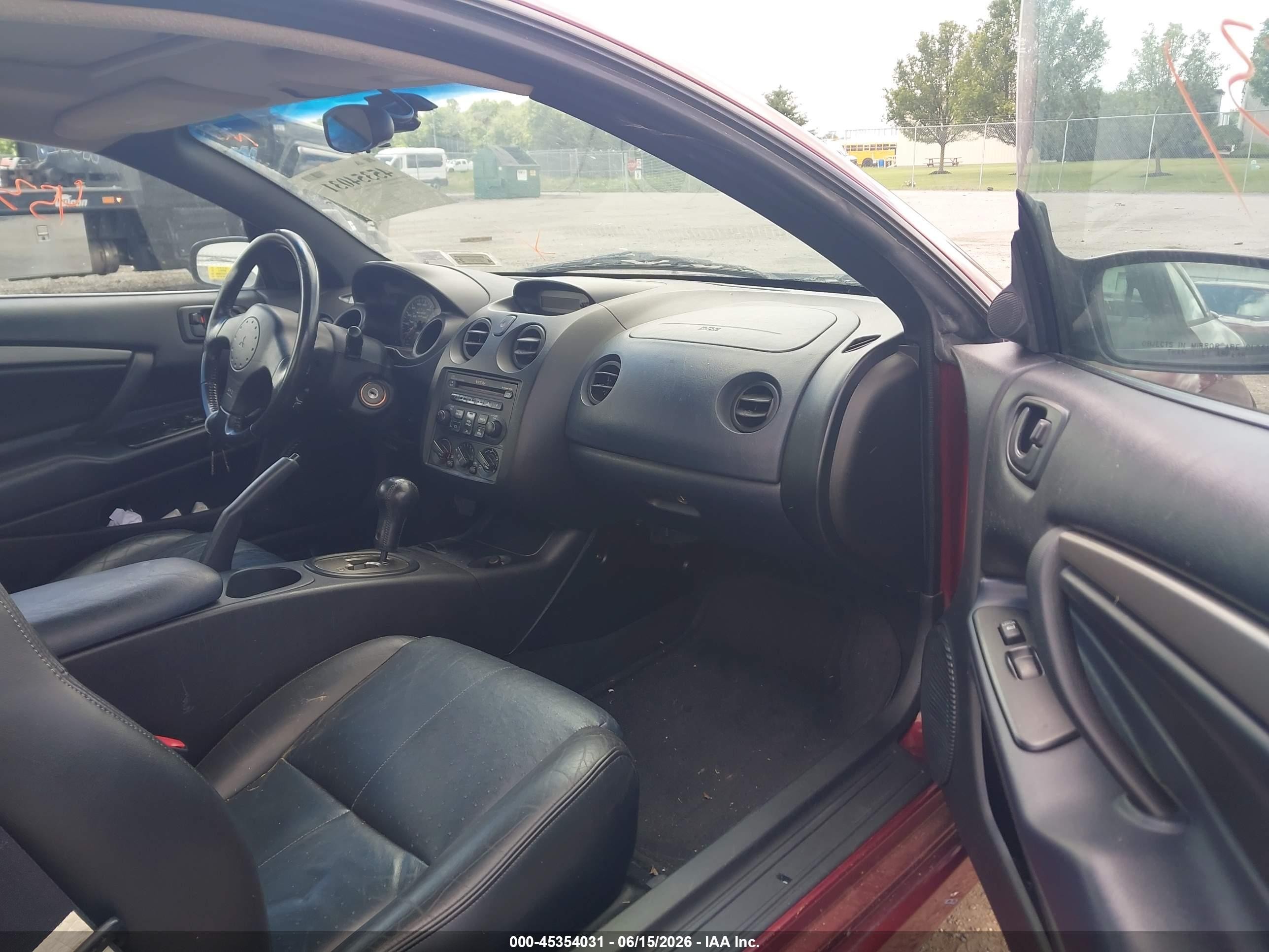 2003 Mitsubishi Eclipse Gts Red vin: 4A3AC74HX3E046041