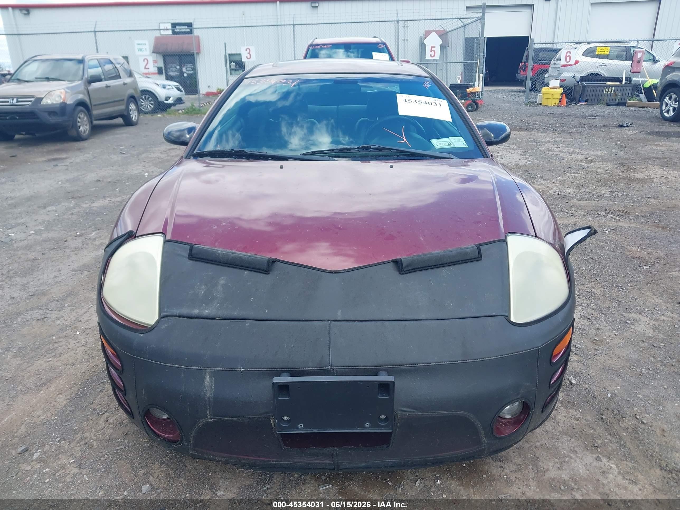 2003 Mitsubishi Eclipse Gts Red vin: 4A3AC74HX3E046041