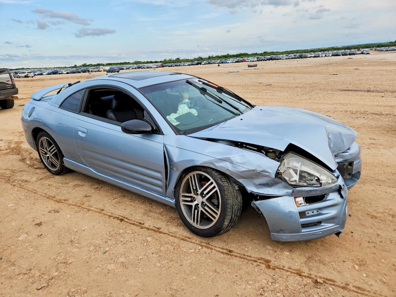 2003 Mitsubishi Eclipse Gts Blue vin: 4A3AC74HX3E050798