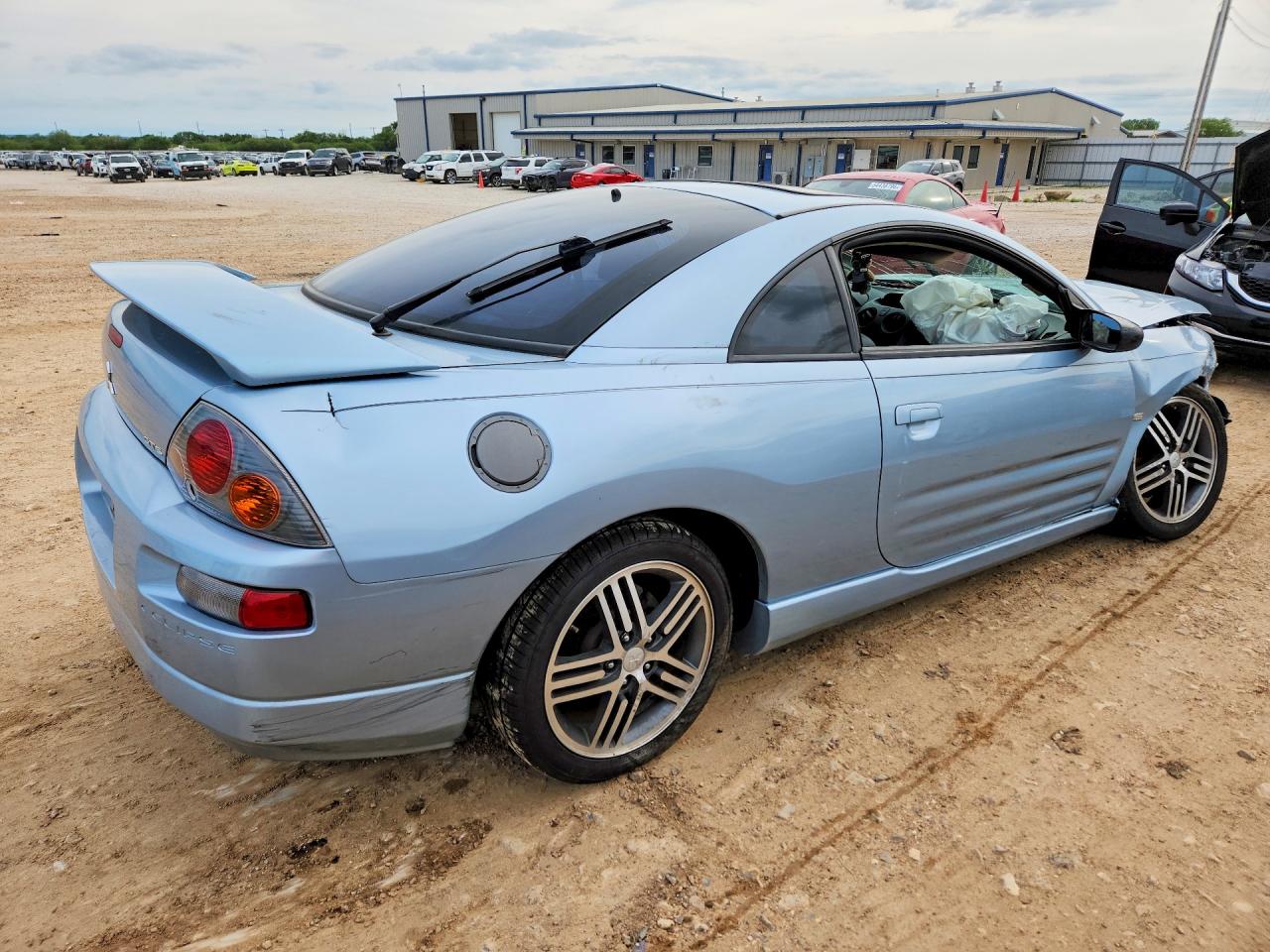 2003 Mitsubishi Eclipse Gts Blue vin: 4A3AC74HX3E050798