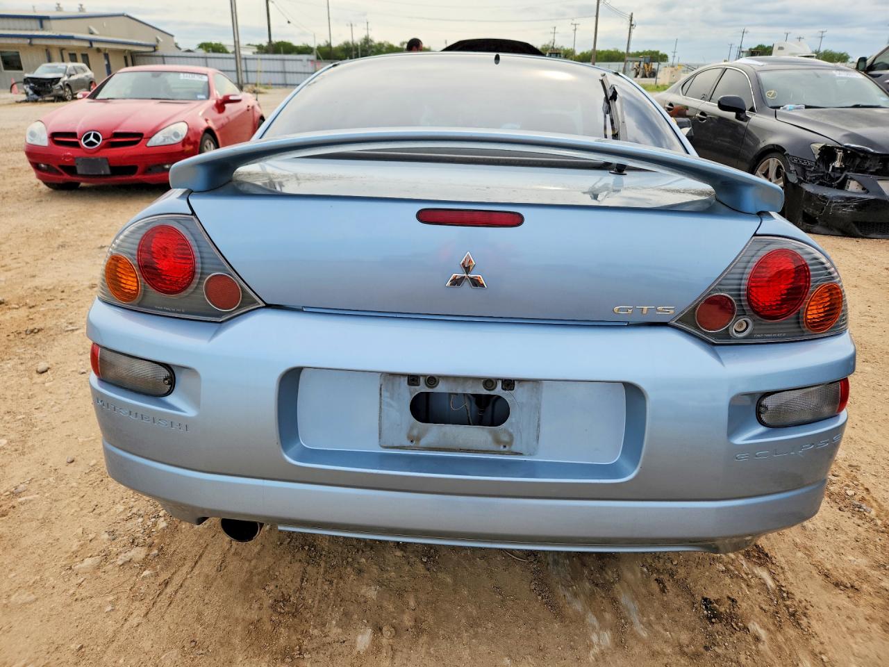 2003 Mitsubishi Eclipse Gts Blue vin: 4A3AC74HX3E050798