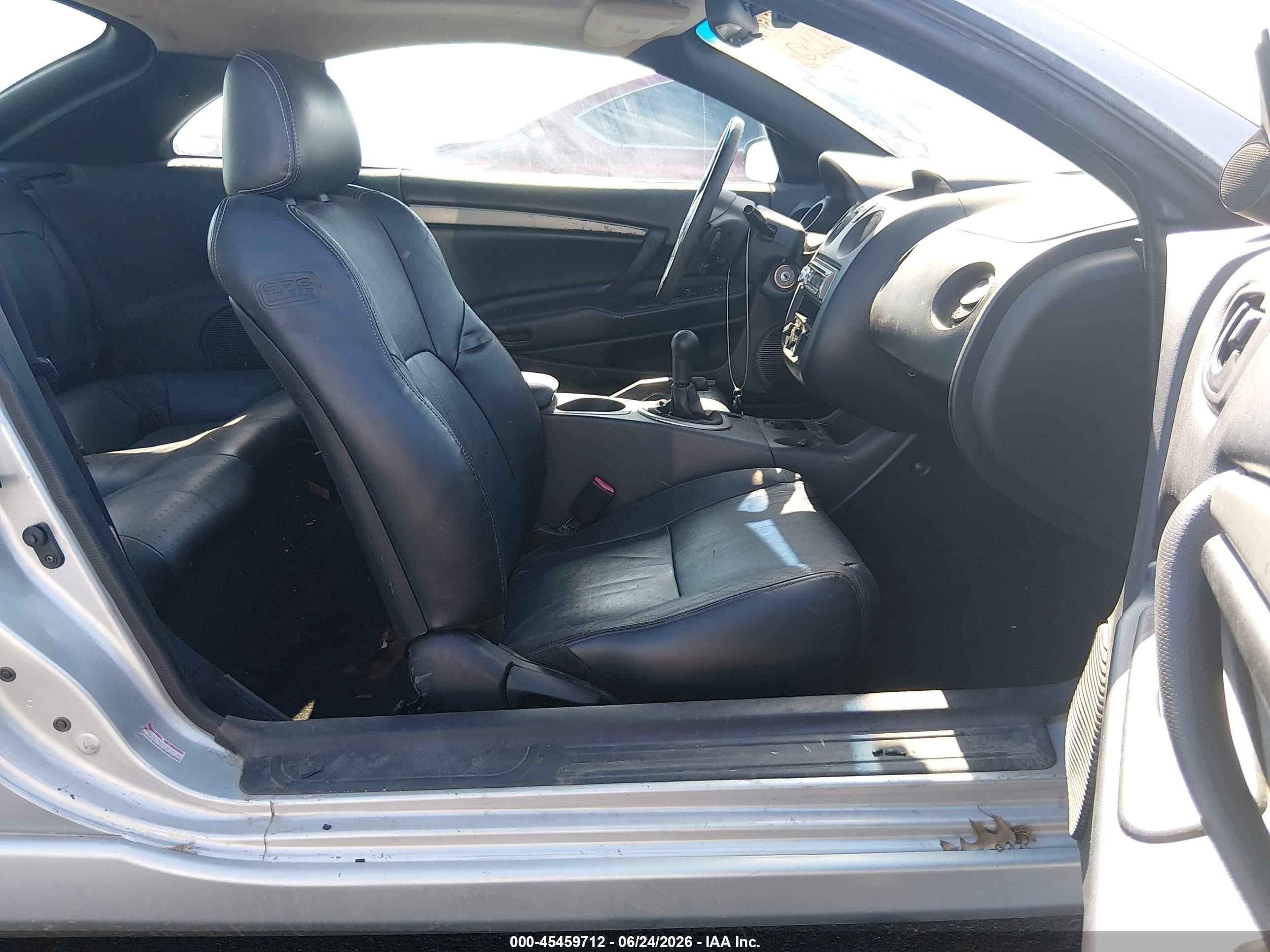 2004 Mitsubishi Eclipse Gts Gray vin: 4A3AC74HX4E051256