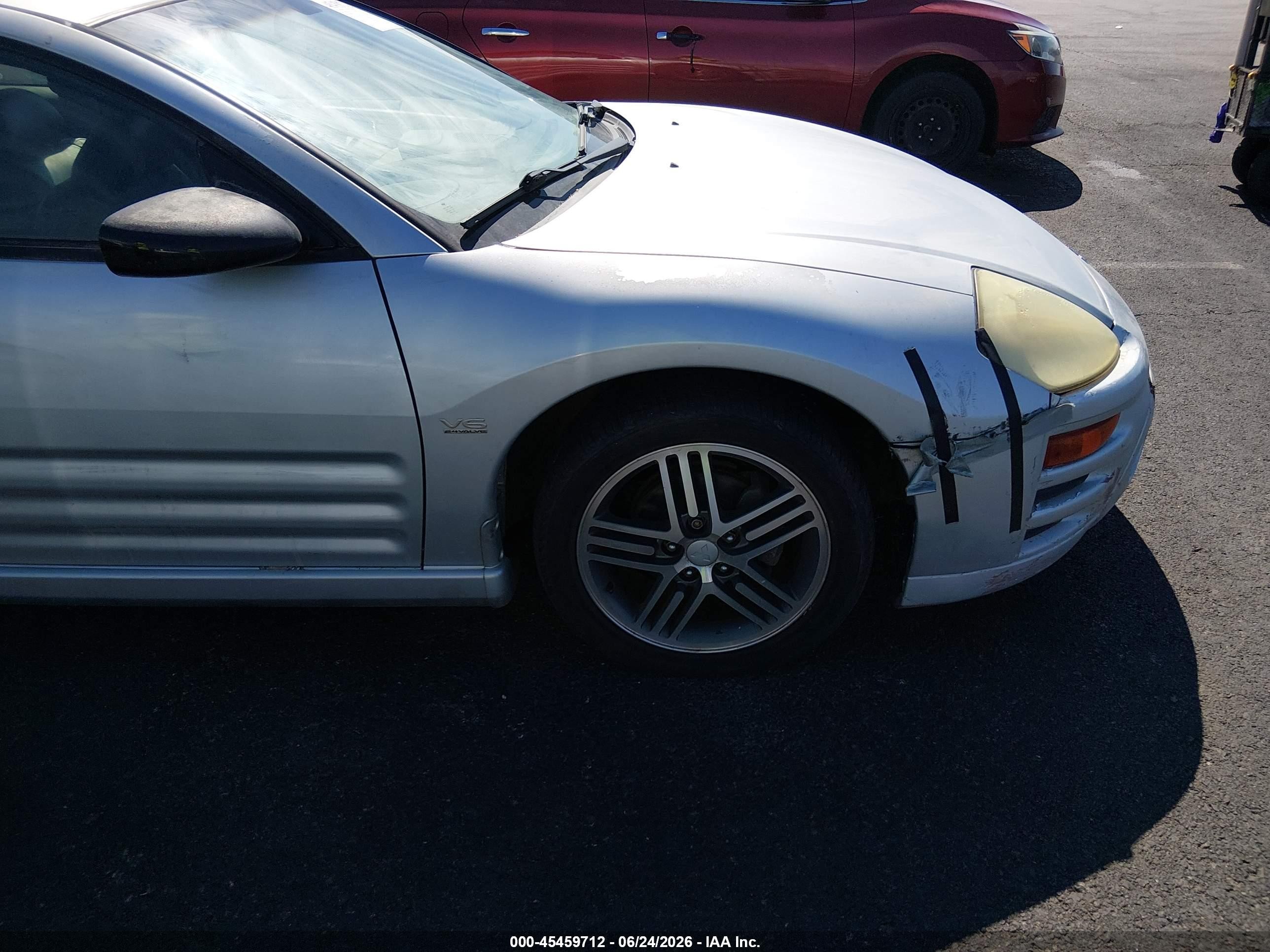 2004 Mitsubishi Eclipse Gts Gray vin: 4A3AC74HX4E051256