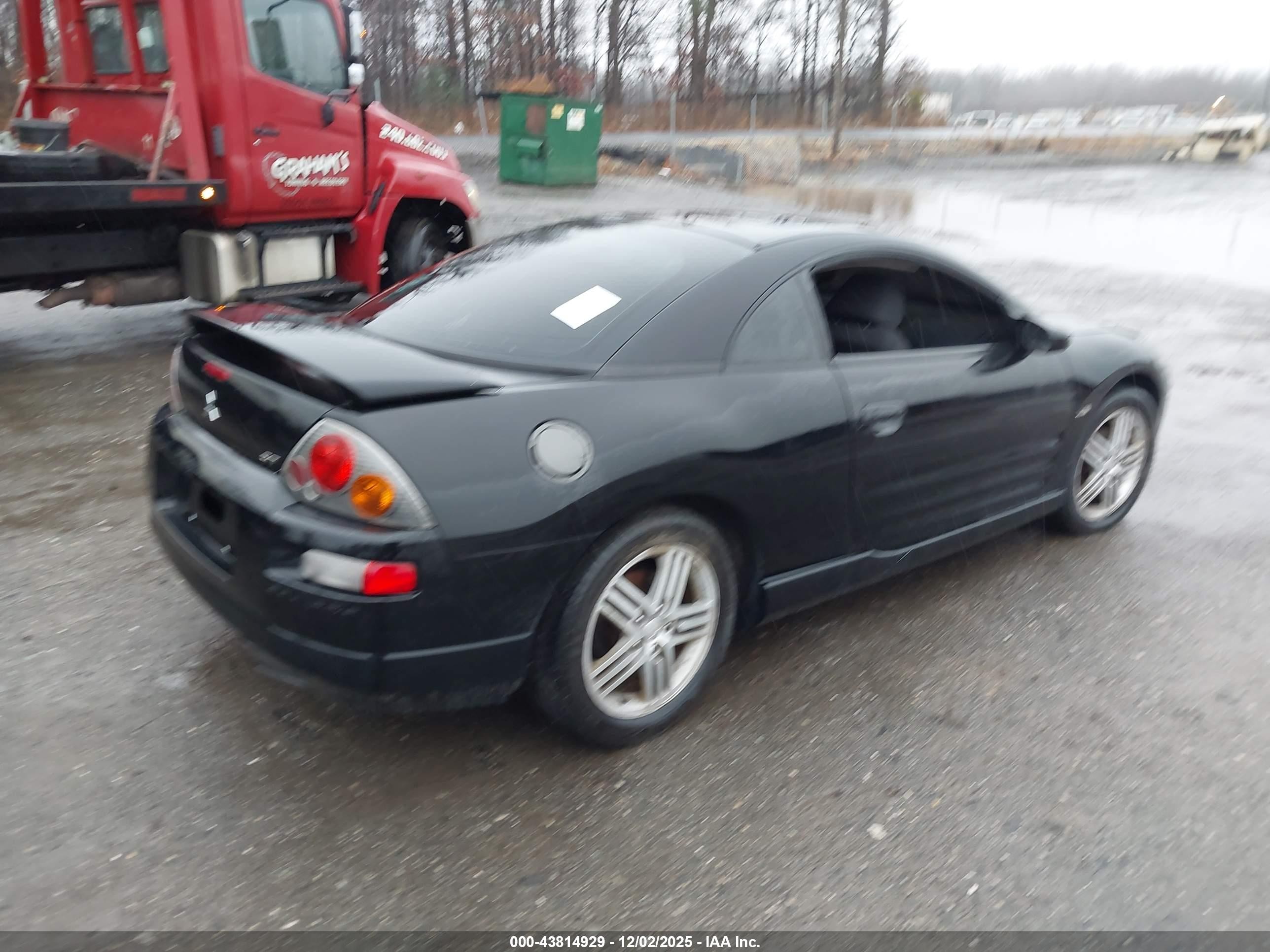 2003 Mitsubishi Eclipse Gt Black vin: 4A3AC84H23E054723