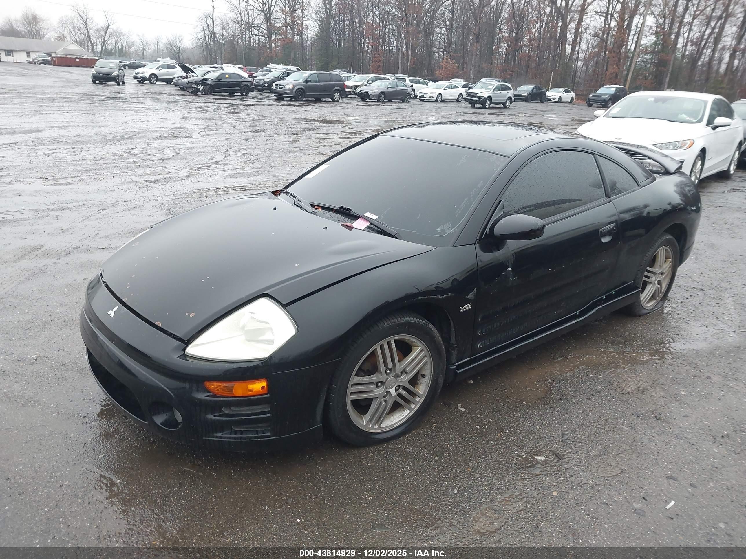 2003 Mitsubishi Eclipse Gt Black vin: 4A3AC84H23E054723