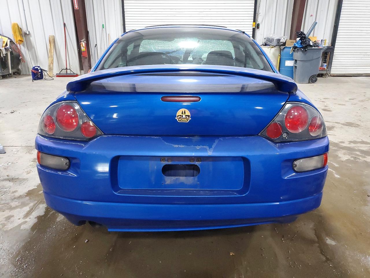 2002 Mitsubishi Eclipse Gt Blue vin: 4A3AC84H42E070520
