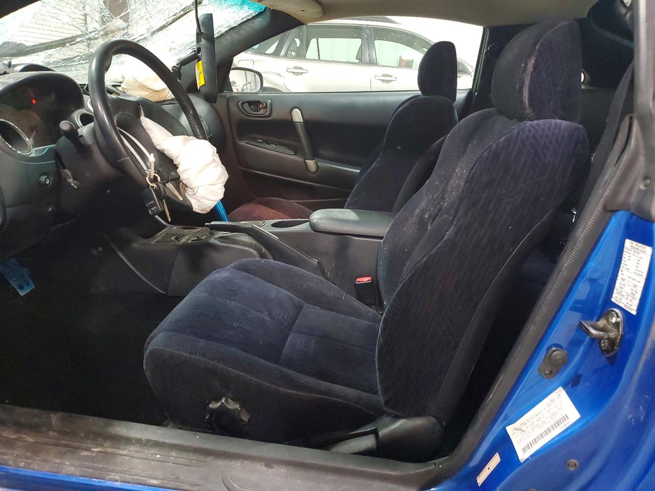 2002 Mitsubishi Eclipse Gt Blue vin: 4A3AC84H42E070520