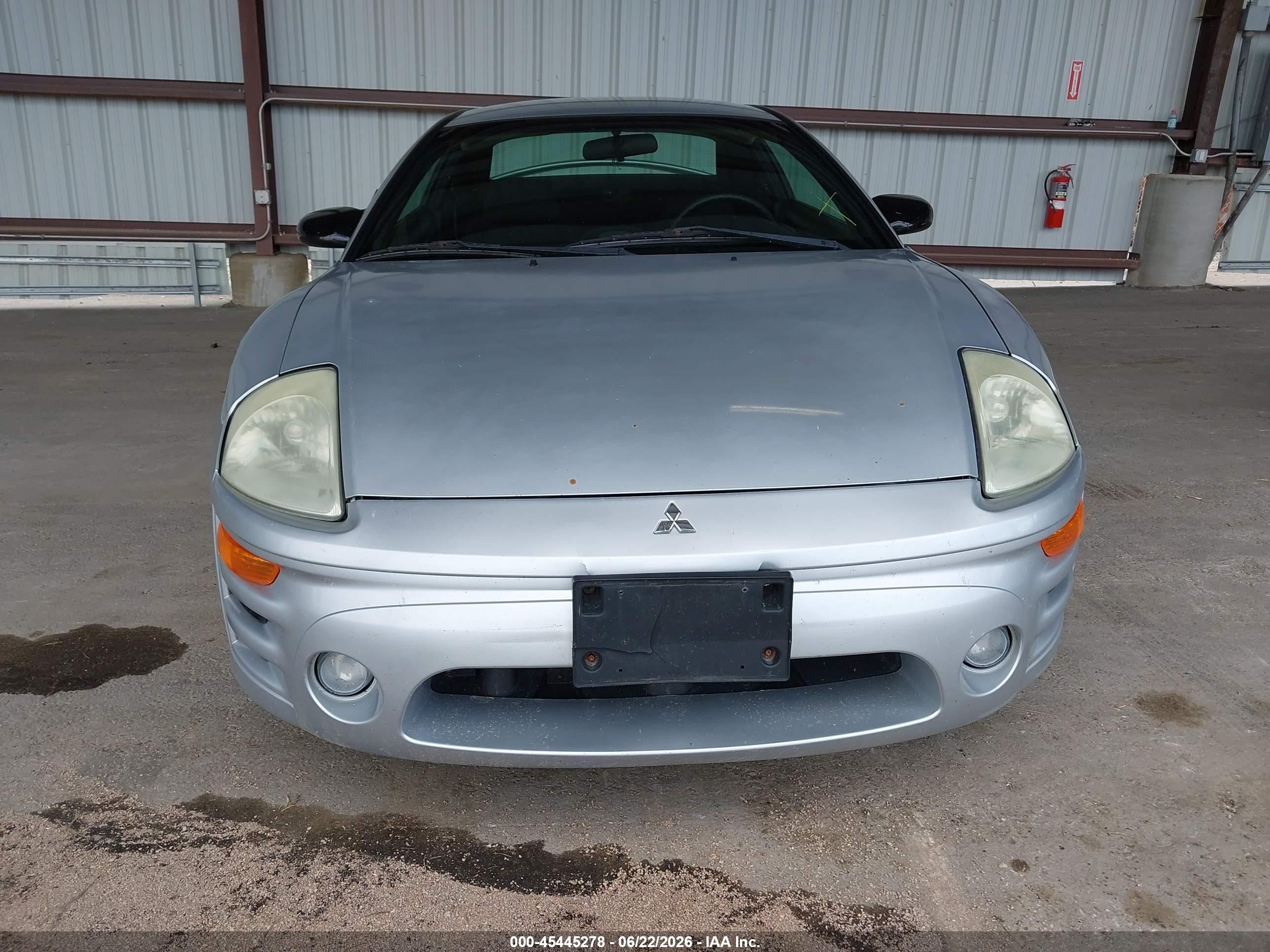2003 Mitsubishi Eclipse Gt Серый vin: 4A3AC84H53E148451
