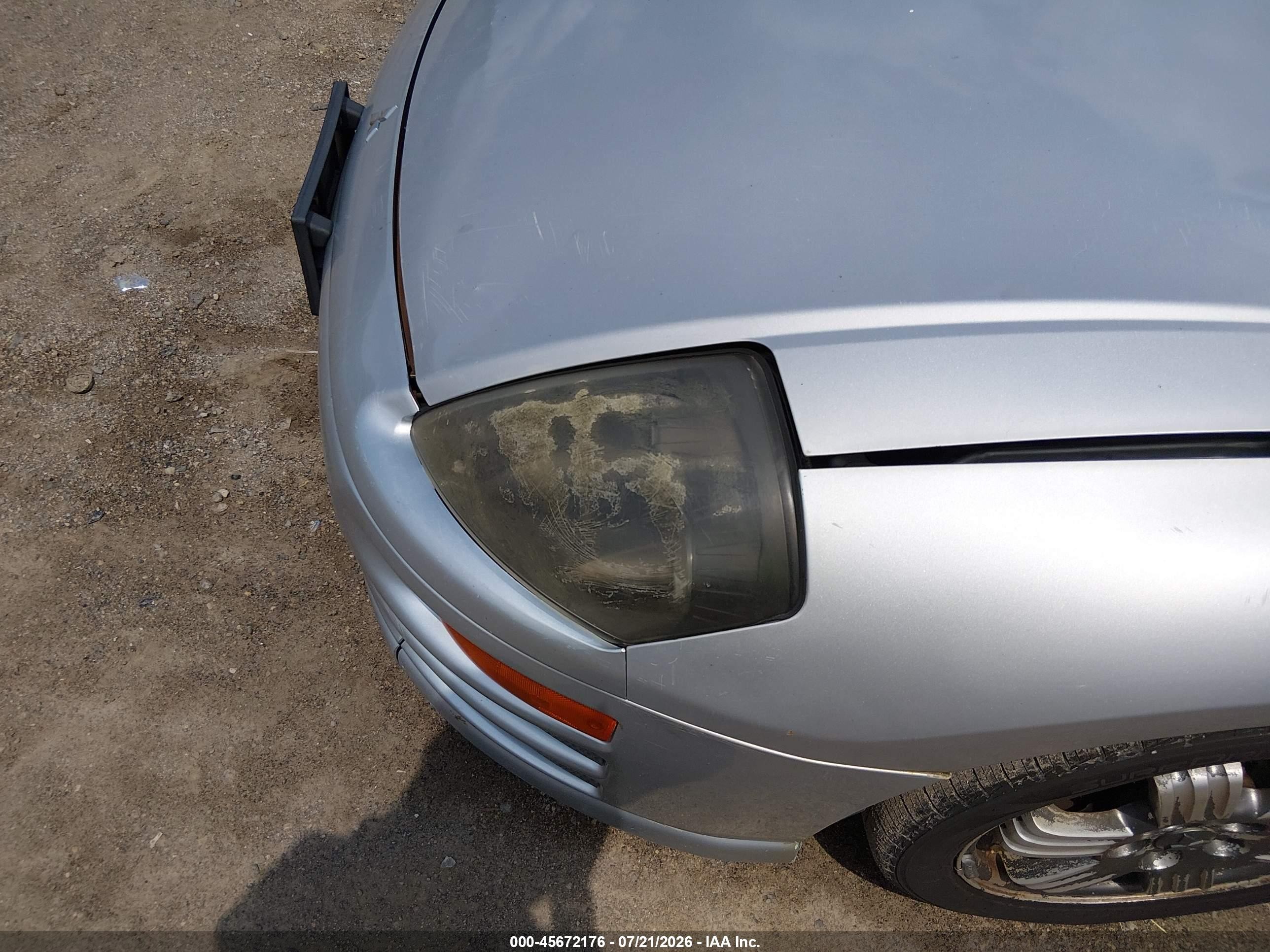 2002 Mitsubishi Eclipse Gt/gt W/premium Pkg Silver vin: 4A3AC84H72E021585