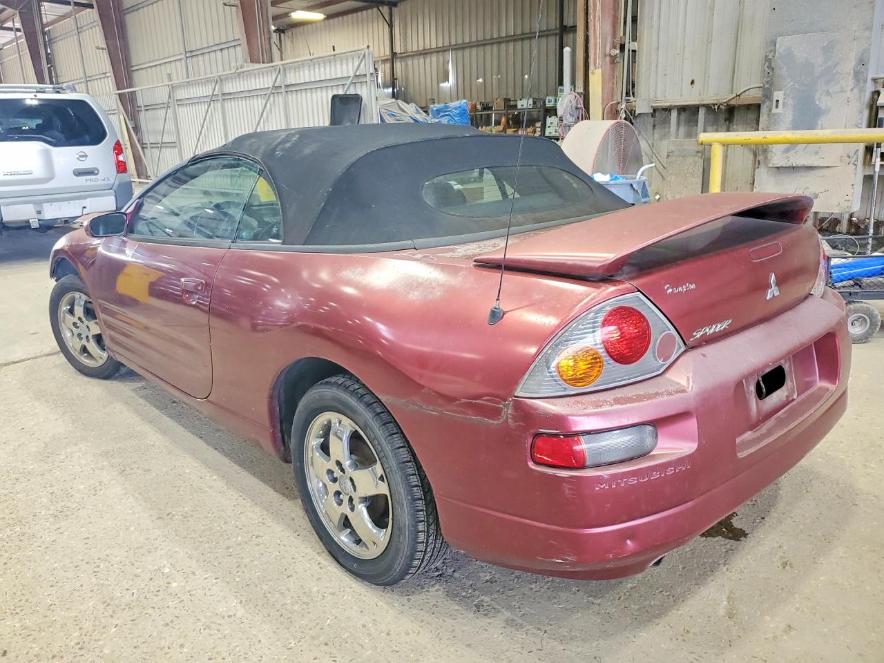 2005 Mitsubishi Eclipse Spyder Gs Burgundy vin: 4A3AE45G25E025136