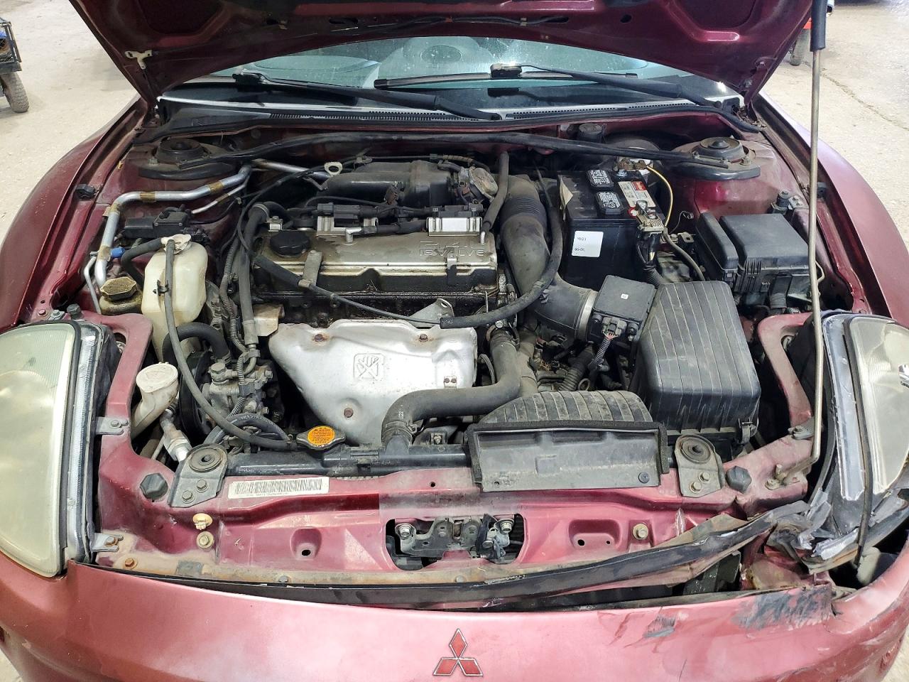 2005 Mitsubishi Eclipse Spyder Gs Burgundy vin: 4A3AE45G25E025136
