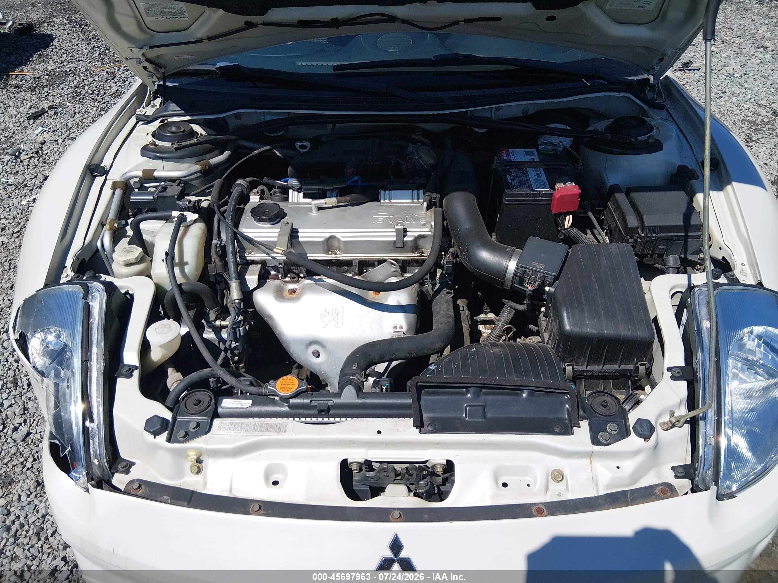 2005 Mitsubishi Eclipse Spyder Gs Cream vin: 4A3AE45G55E056901