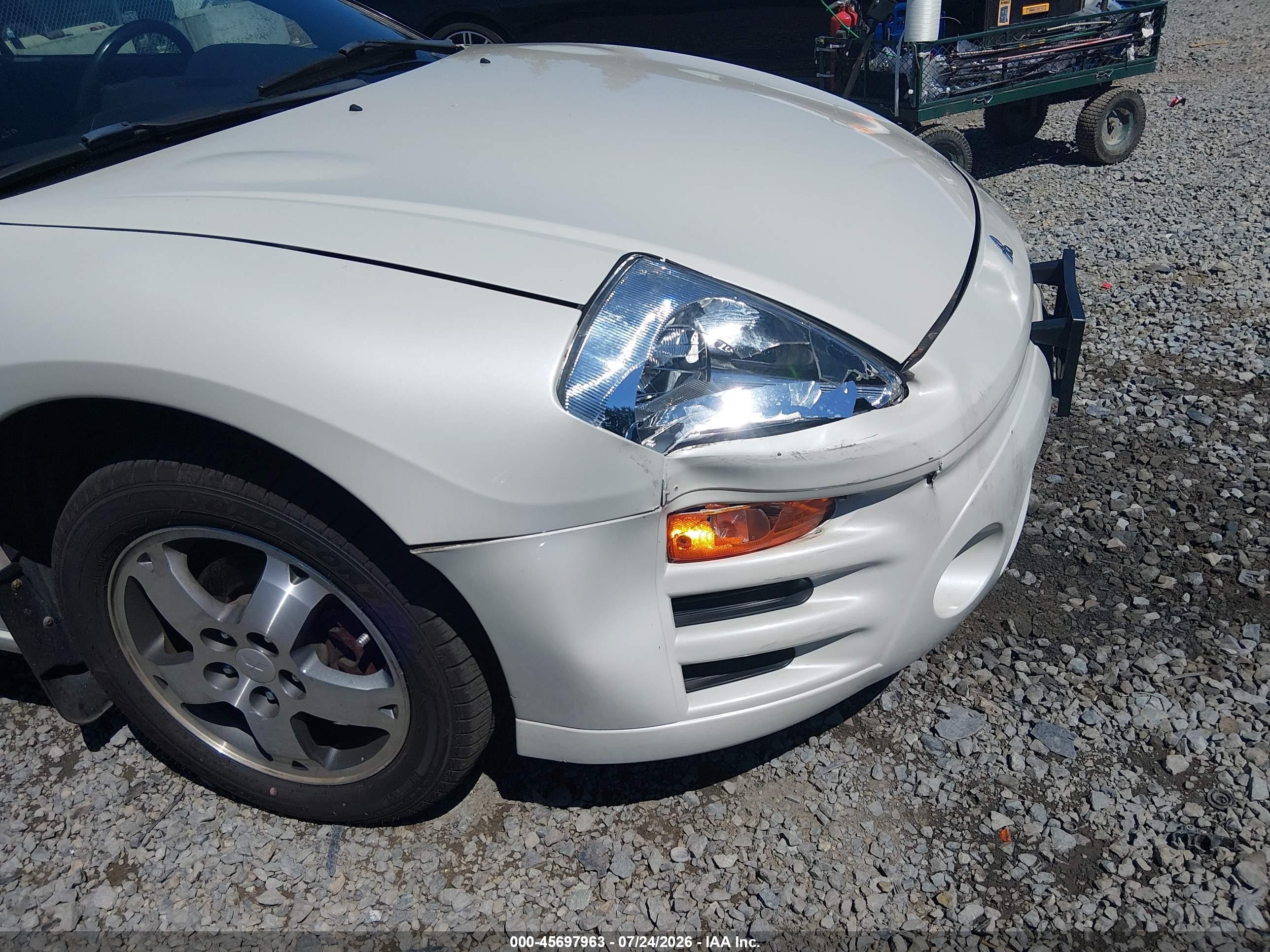 2005 Mitsubishi Eclipse Spyder Gs Cream vin: 4A3AE45G55E056901